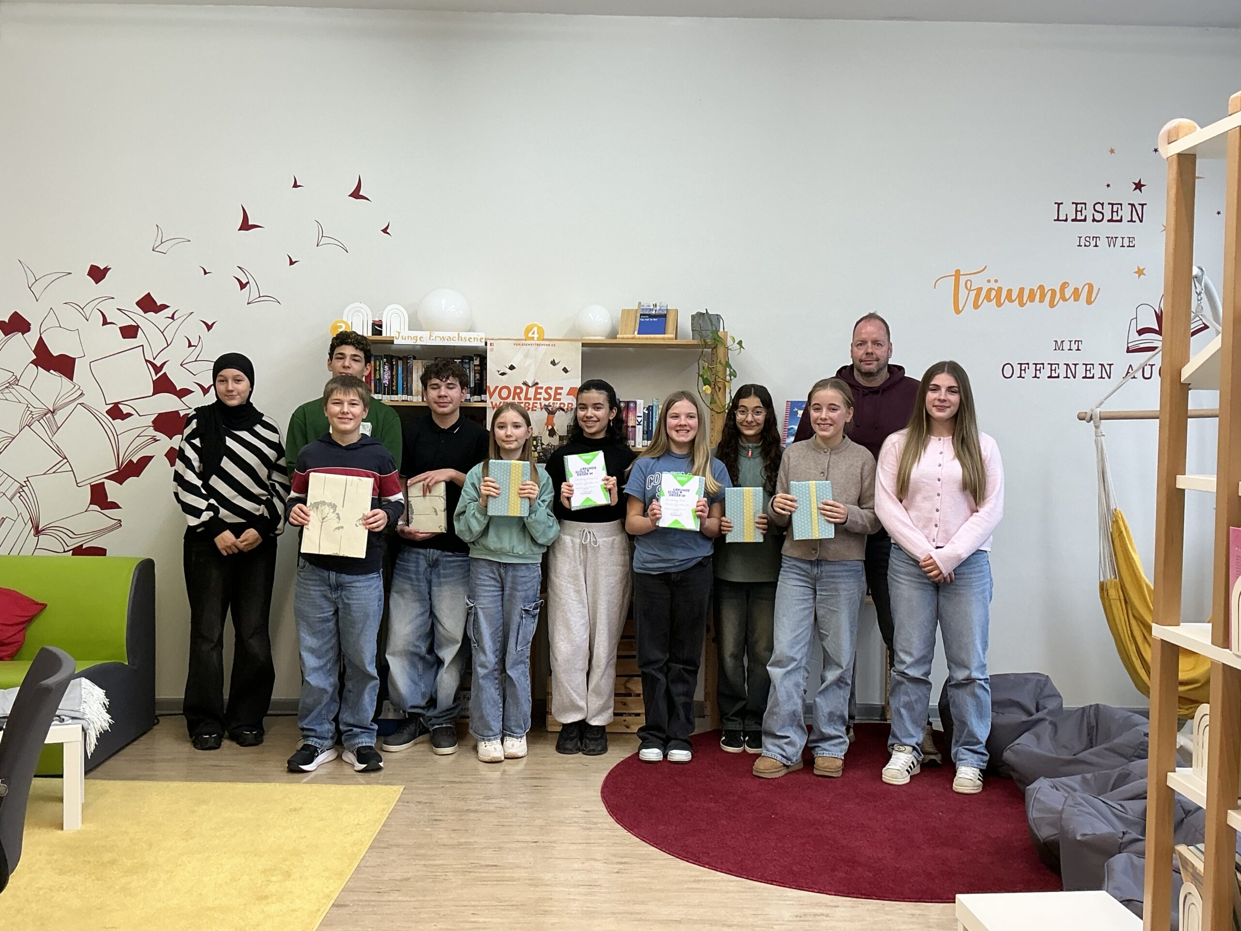 Cheyenne Arroyo Vigo liest sich beim Vorlesewettbewerb an die Spitze