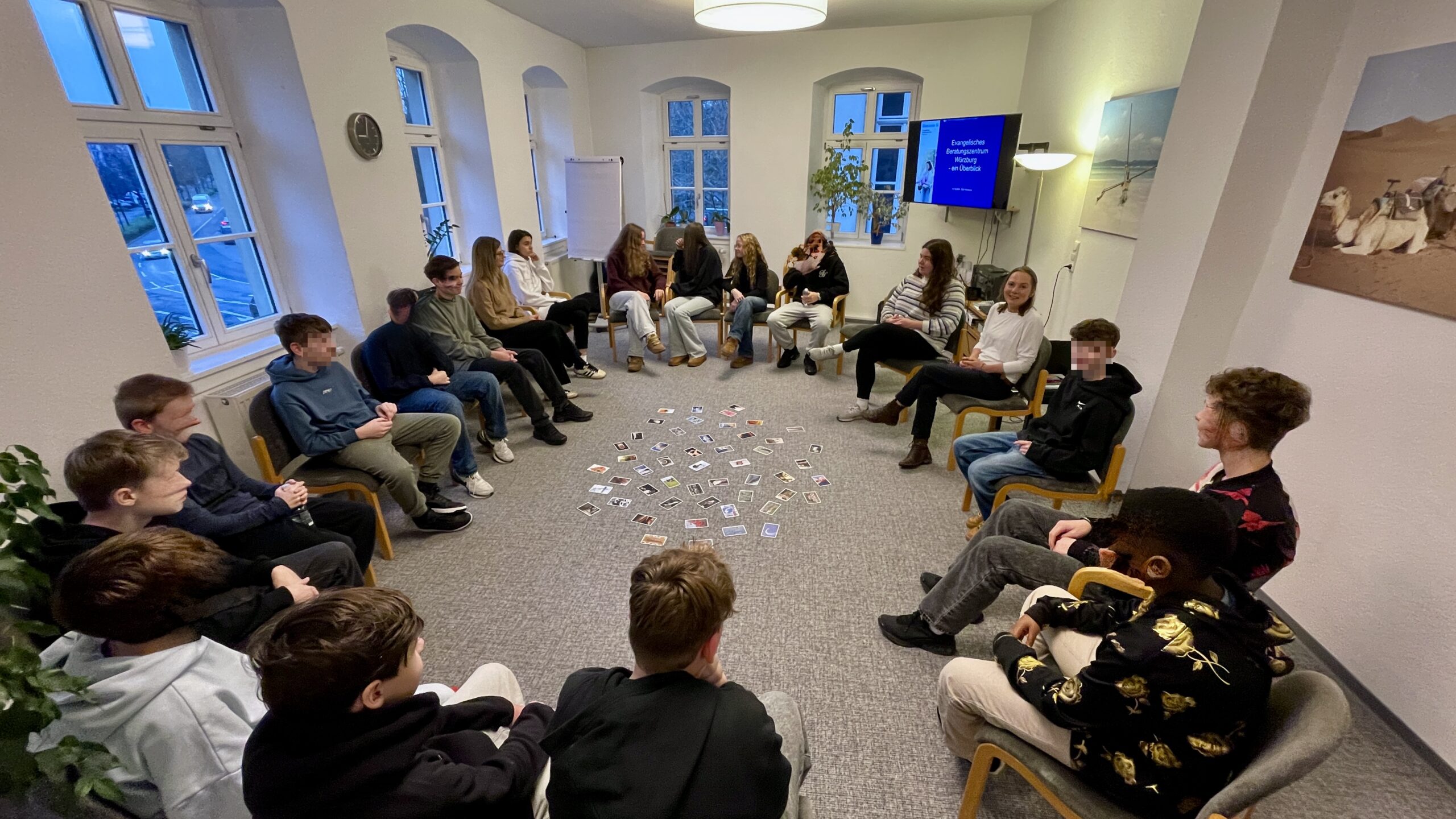 Besuch im Beratungszentrum der Diakonie