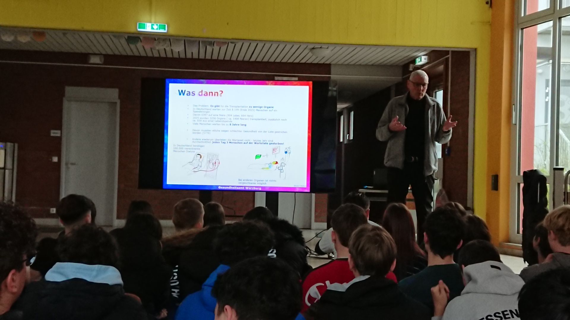 Ein Vortrag zur Organspende